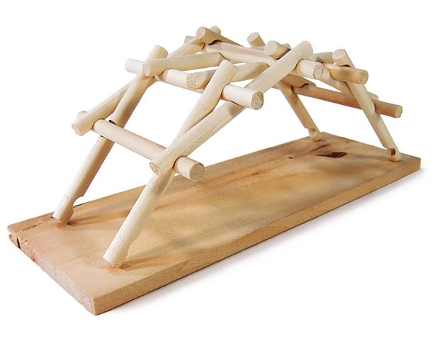 Build A Wooden Da Vinci Bridge Kit