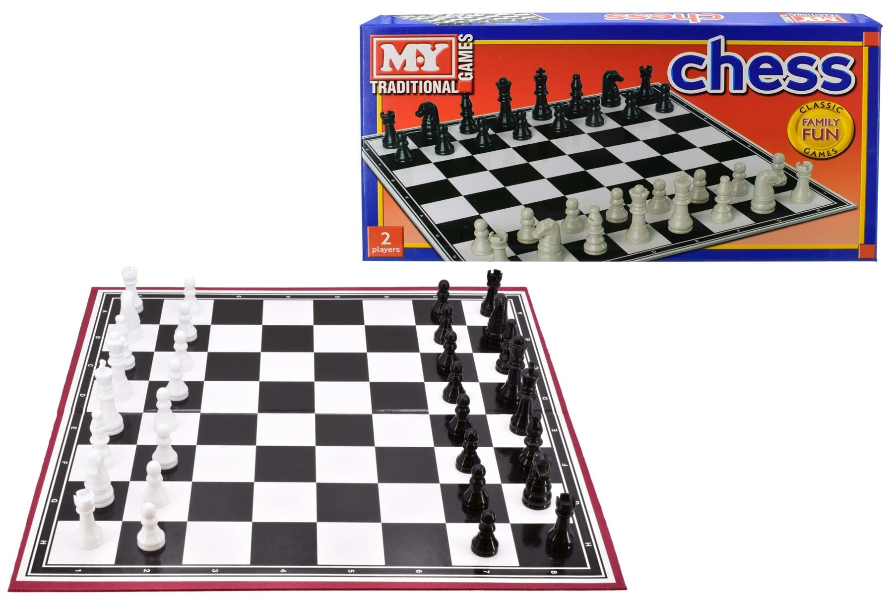 Traditional Chess Classic Family Strategy Game For 2 Players