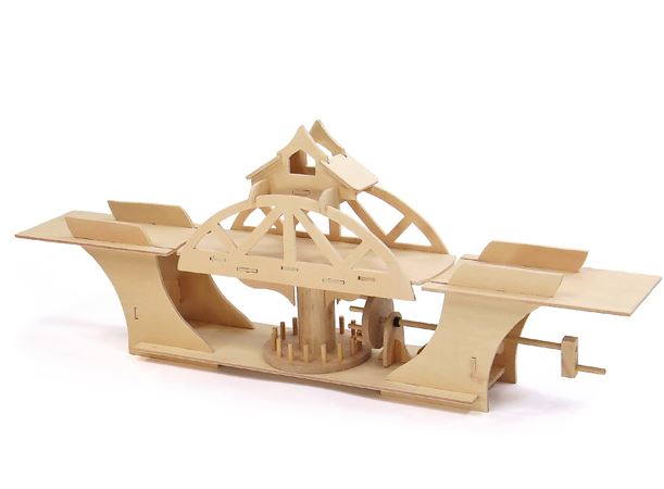Build A Wooden Swing Bridge Kit