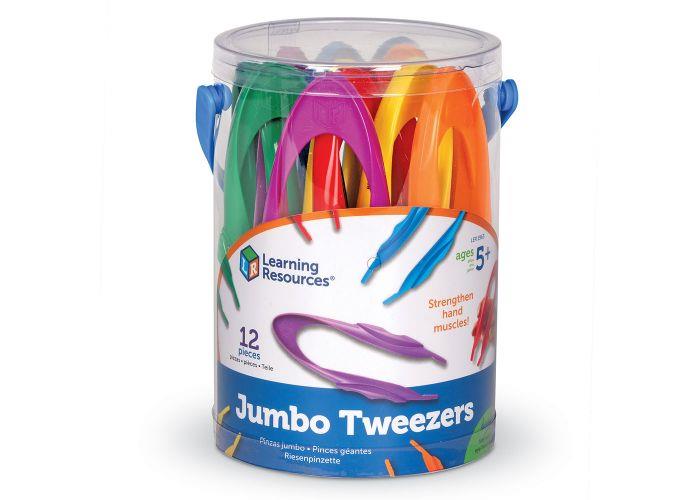 Learning Resources Primary Science Jumbo Tweezers pack of 12