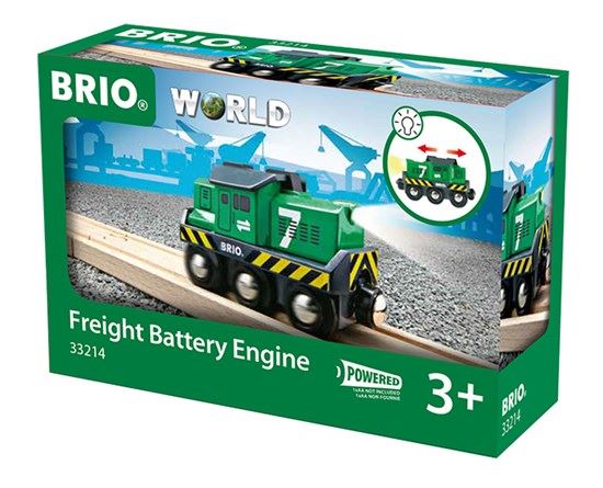 Brio Freight Battery Engine 33214