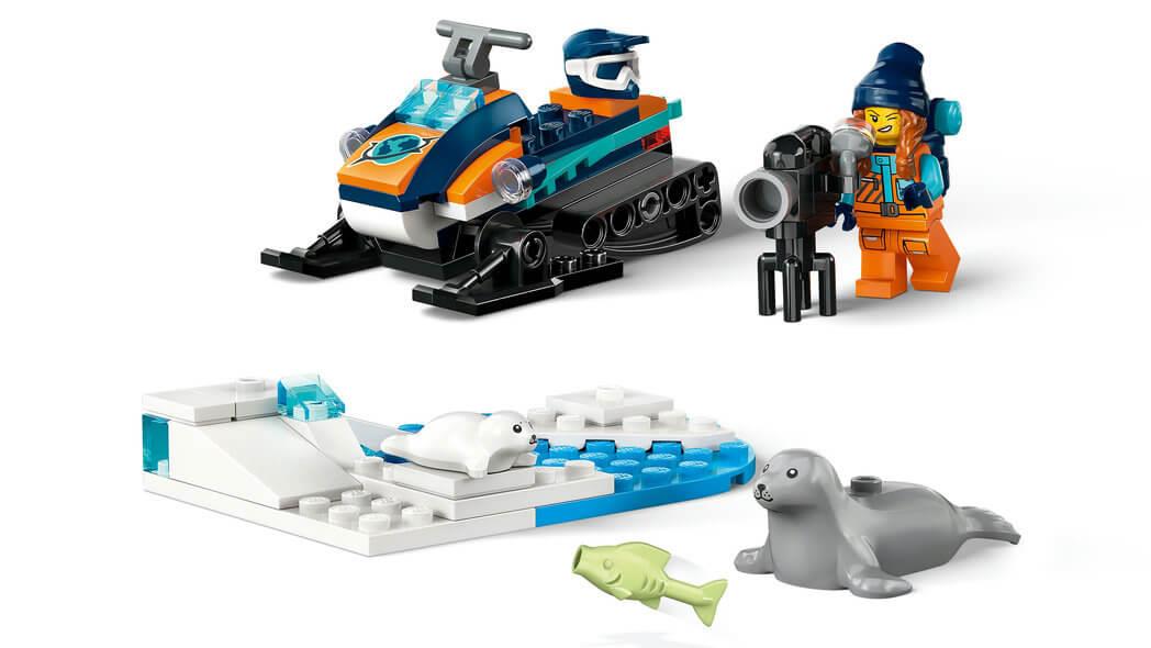 Lego City 60376 Artic Explorer Snowmobile