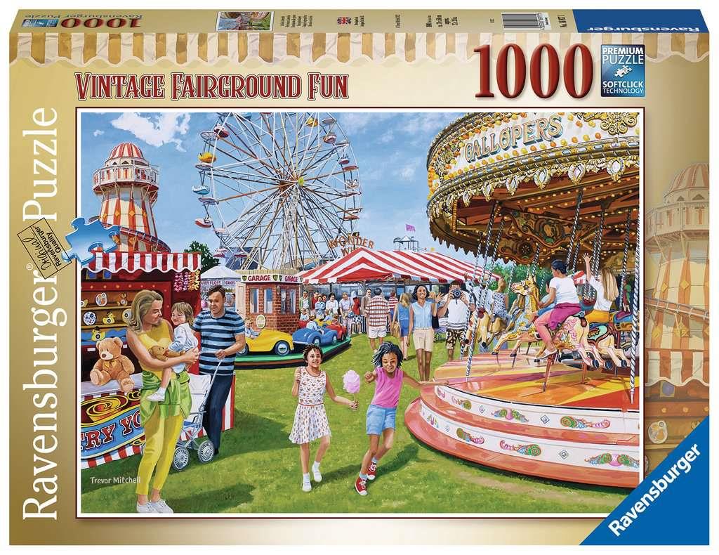 Ravensburger Vintage Fairground Fun 1000 Piece Jigsaw Puzzle