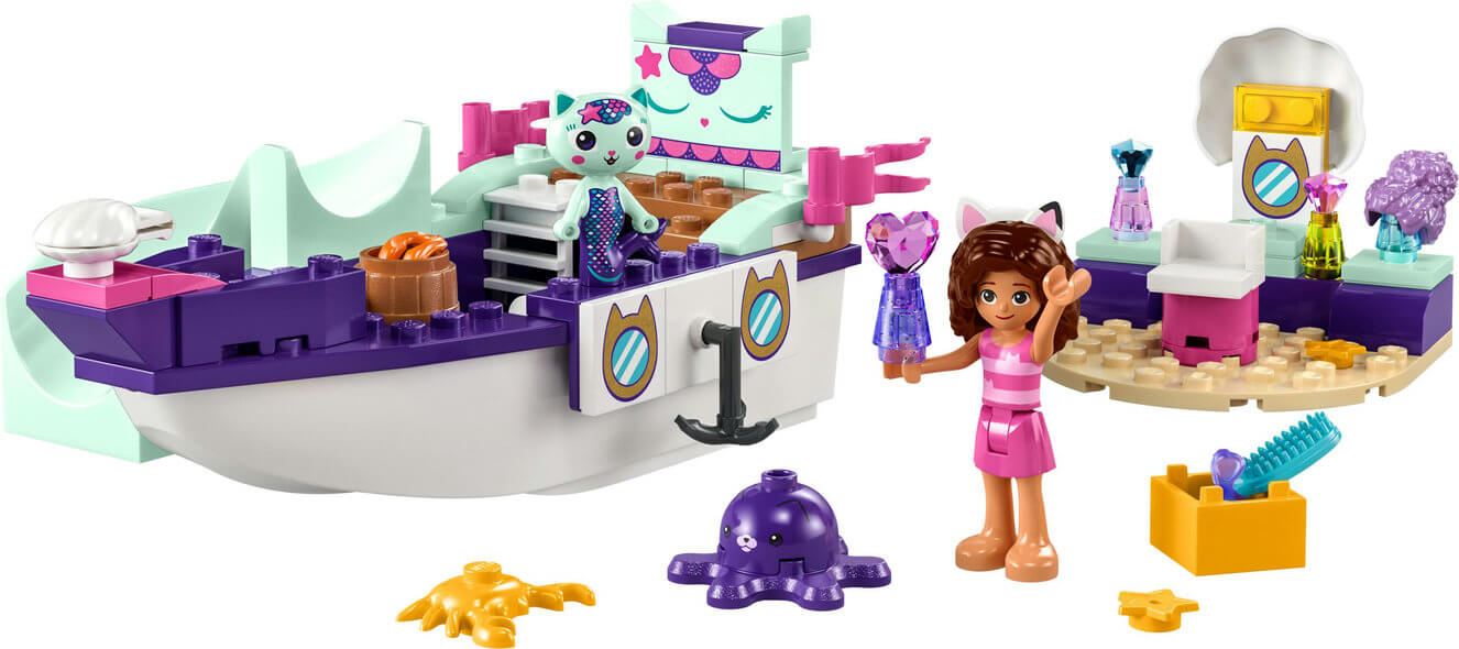 Lego Gabby's Dollhouse 10786 Gabby & MerCat's Ship & Spa