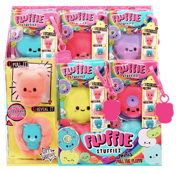 Fluffie Stuffiez Mini Collectable Plush 2 Pack (Assorted Designs)
