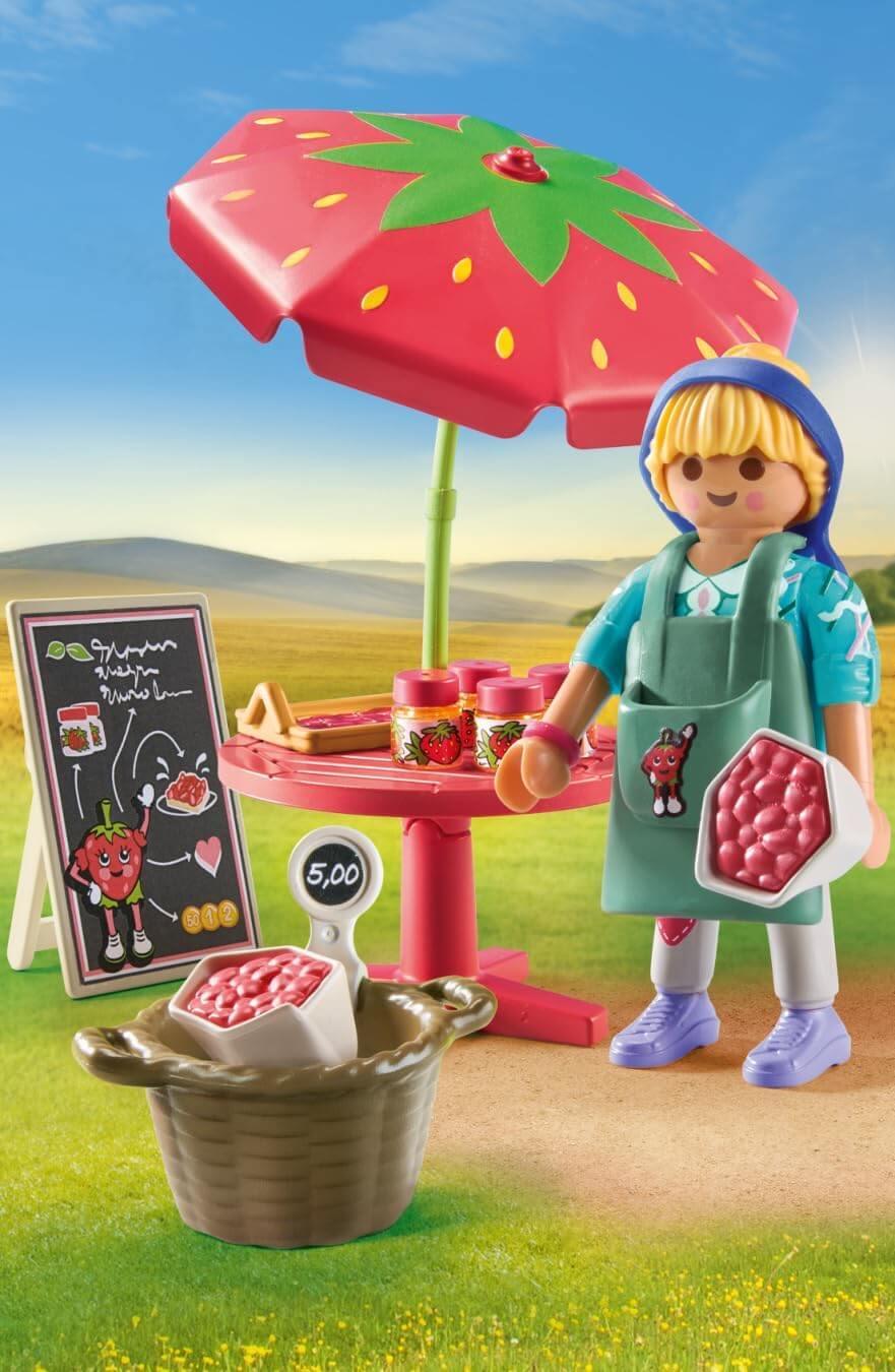 Playmobil Country 71445 Homemade Strawberry Jam Stall