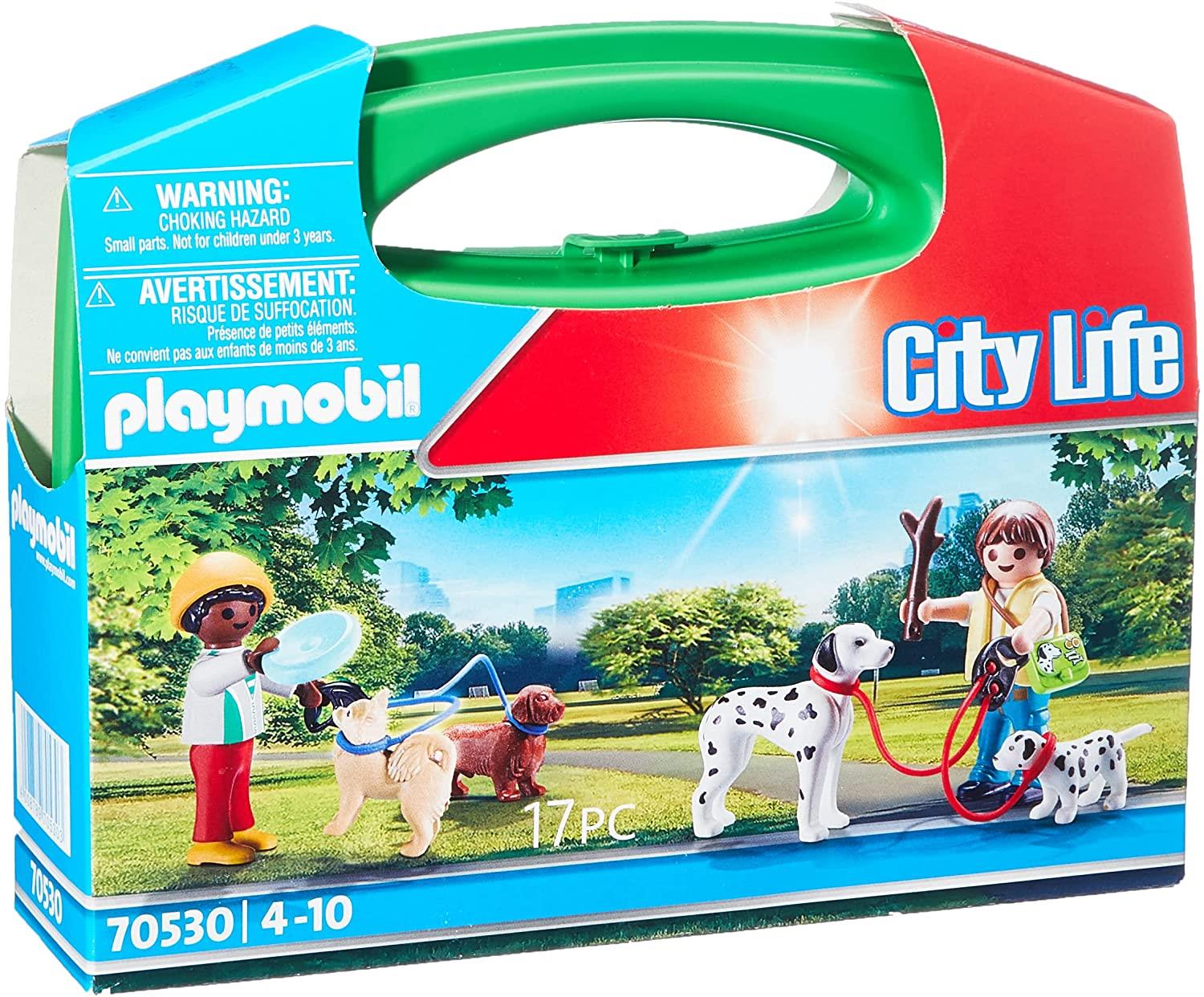 Playmobil City Life 70530 Puppy Playtime Carry Case