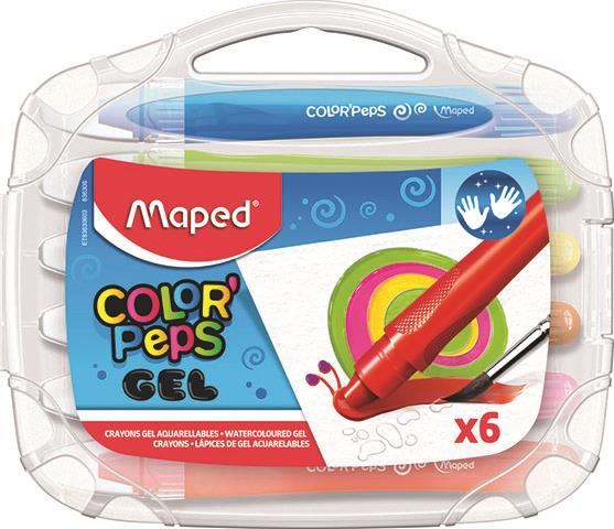 Maped Colour'Peps Gel Crayons x 6