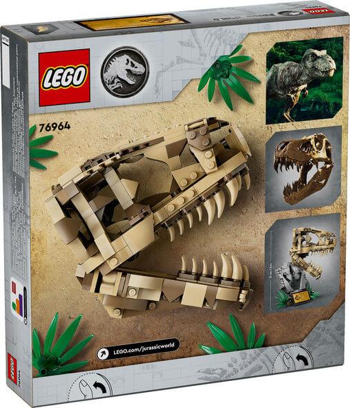 Lego Jurassic World 76964 Dinosaur Fossils: T.rex Skull