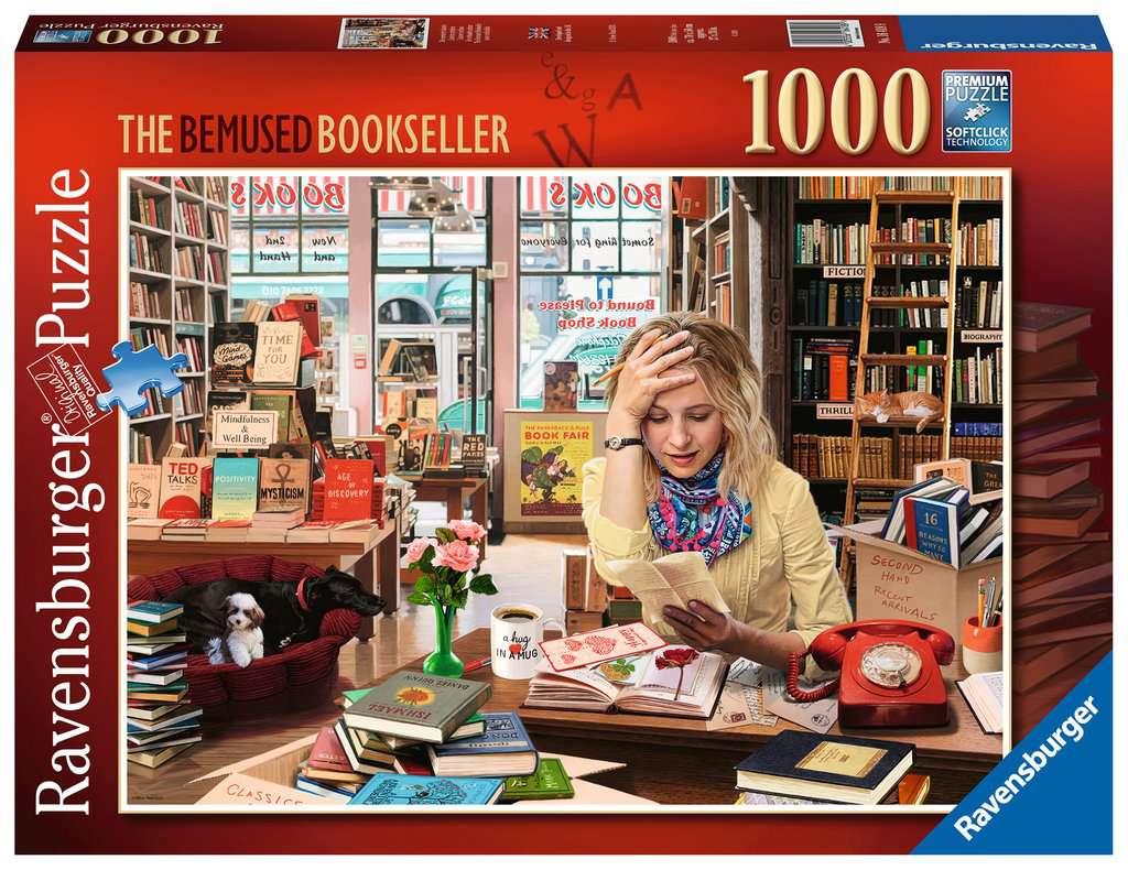 Ravensburger The Bemused Bookseller 1000 Piece Jigsaw Puzzle