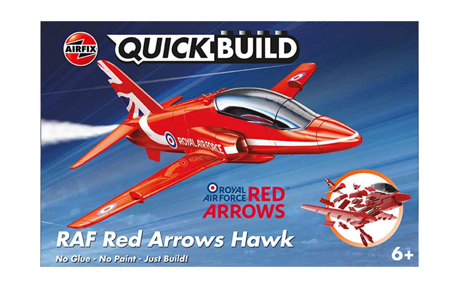 Airfix QUICKBUILD Red Arrows Hawk (J6018)