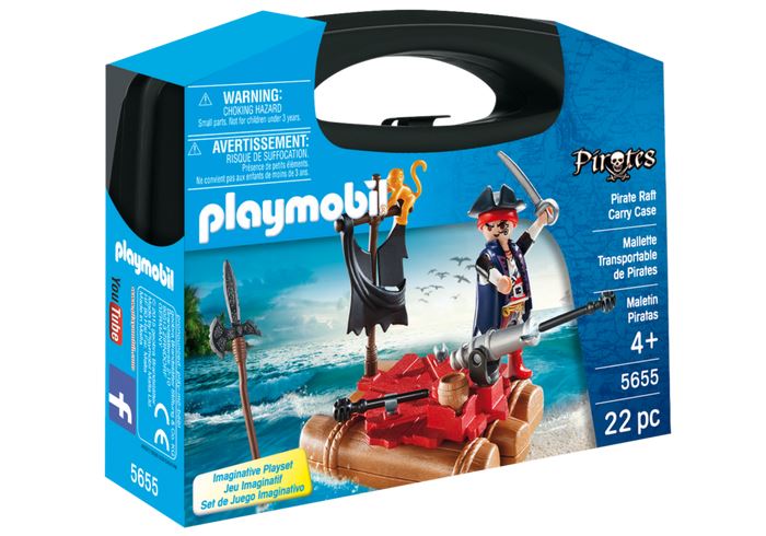 Playmobil Pirates 5655 Pirate Raft Carry Case