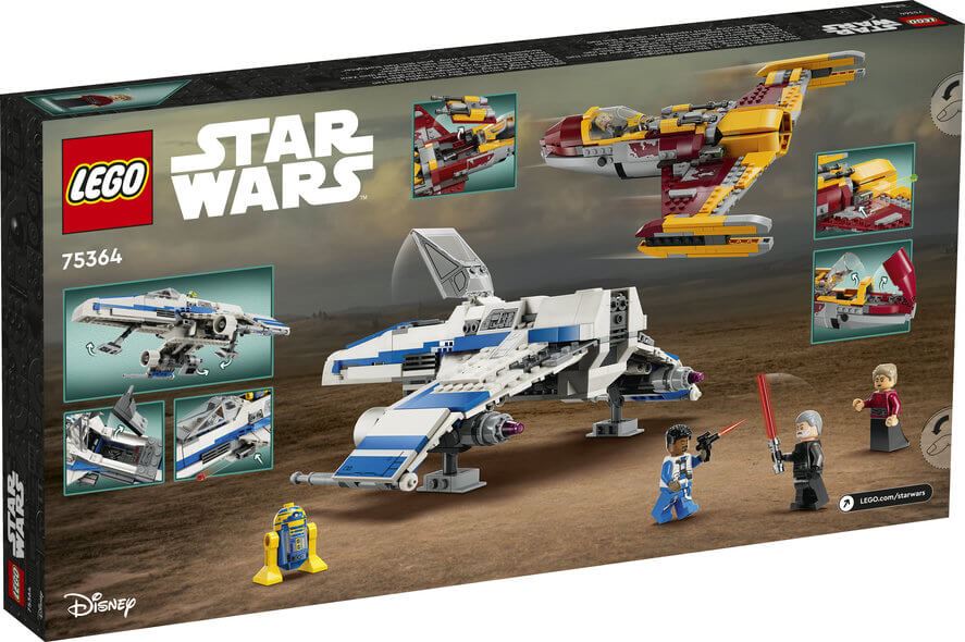 Lego Star Wars 75364 New Republic E-Wing vs. Shin Hati’s Starfighter