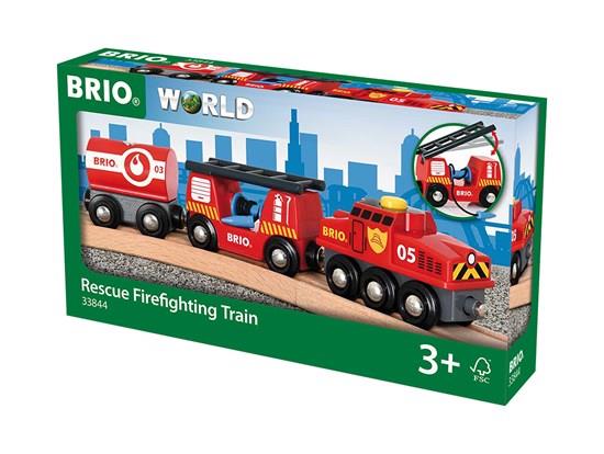 Brio World 33844 Rescue Firefighting Train