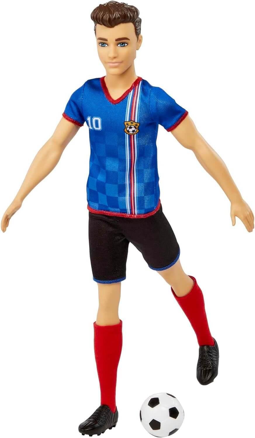 Barbie Ken Soccer Player Doll