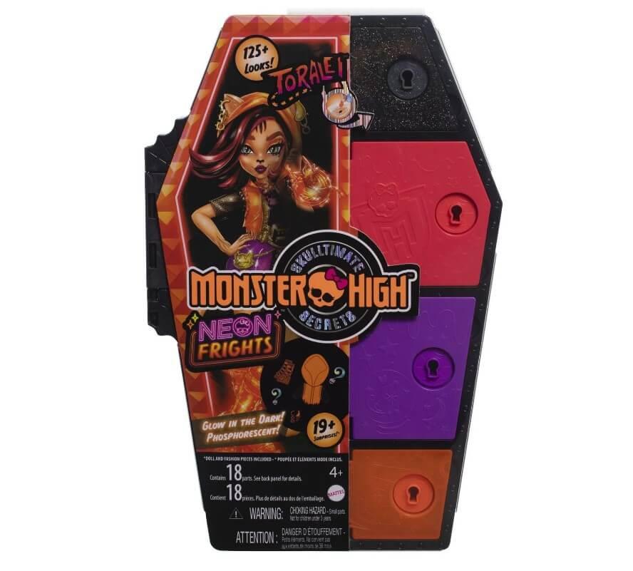 Monster High Skulltimate Secrets Neon Frights Toralei Stripe Doll