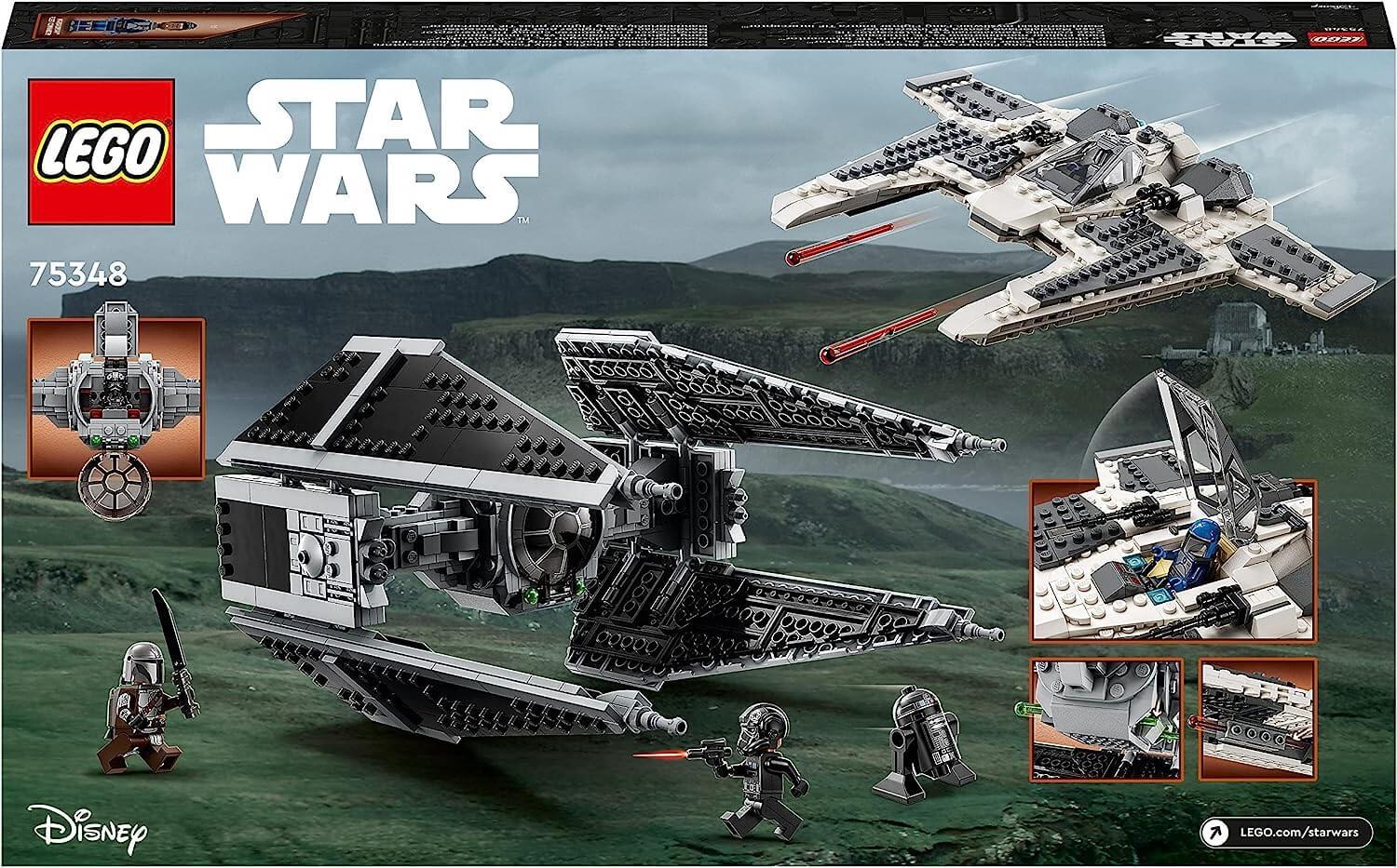 Lego Star Wars 75348 Fang Fighter vs Tie Interceptor
