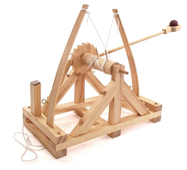 Build A Wooden Da Vinci Catapult Kit
