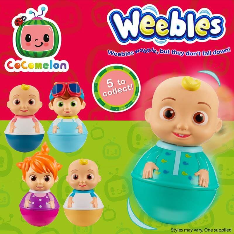 Cocomelon Weebles Figure - Assorted (SINGLE)
