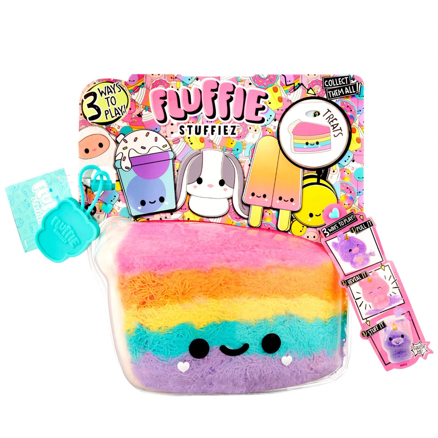 Fluffie Stuffiez Cake Small Collectable Feature Plush