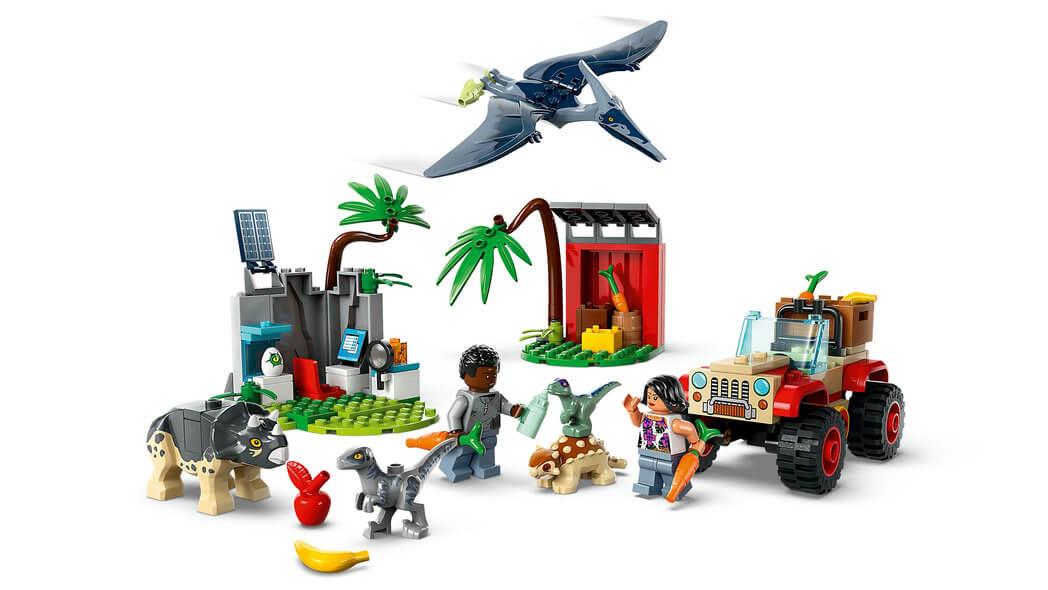 Lego Jurassic World 76963 Baby Dinosaur Rescue Center