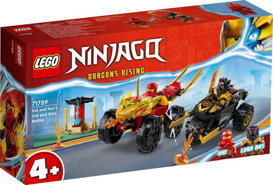 Lego Ninjago 71789 Kai and Ras's Car and Bike Battle