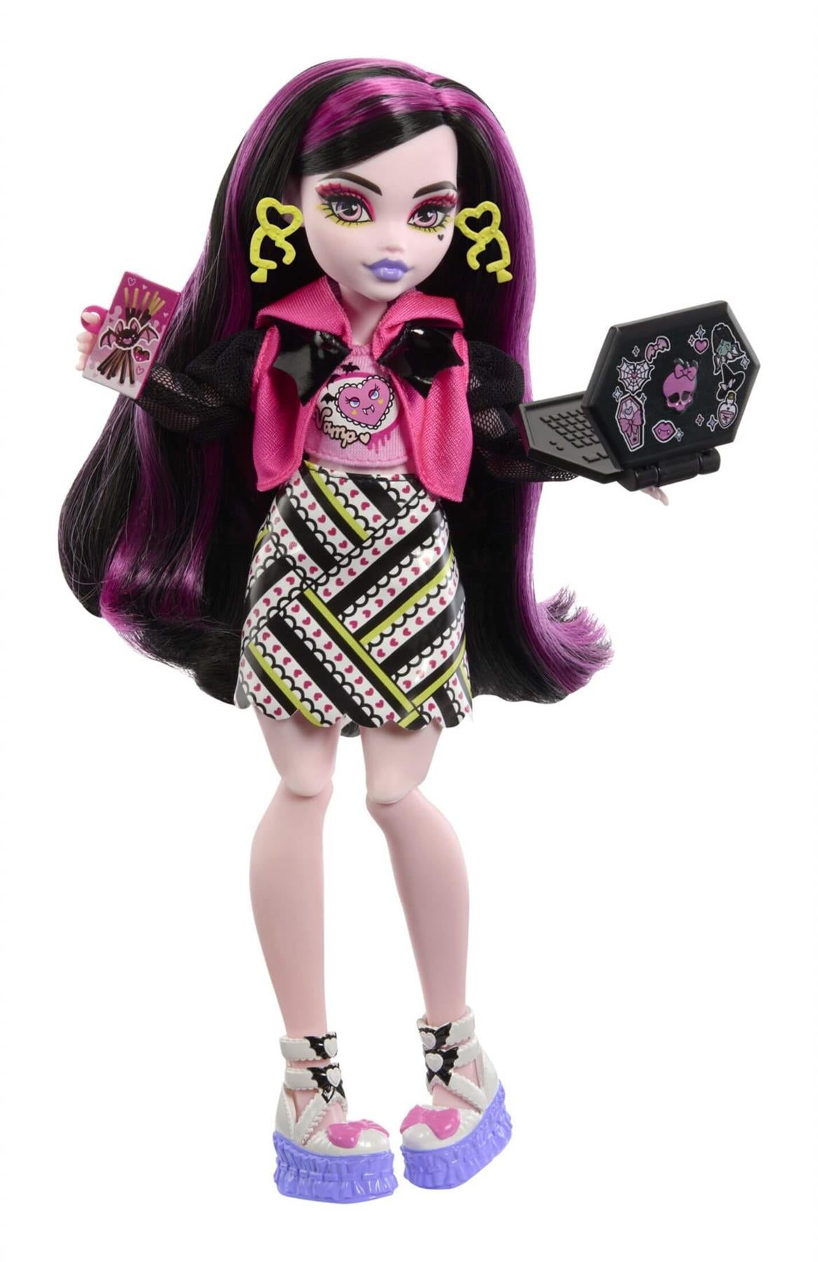 Monster High Skulltimate Secrets Neon Frights Draculaura Doll