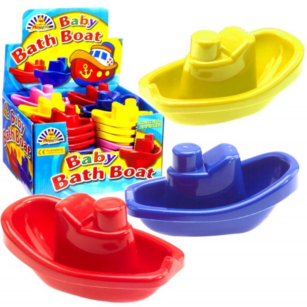 Baby Bath Boat Toy Assorted Designs (single)