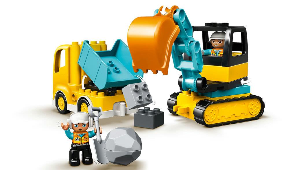 Lego Duplo 10931 Truck & Tracked Excavator