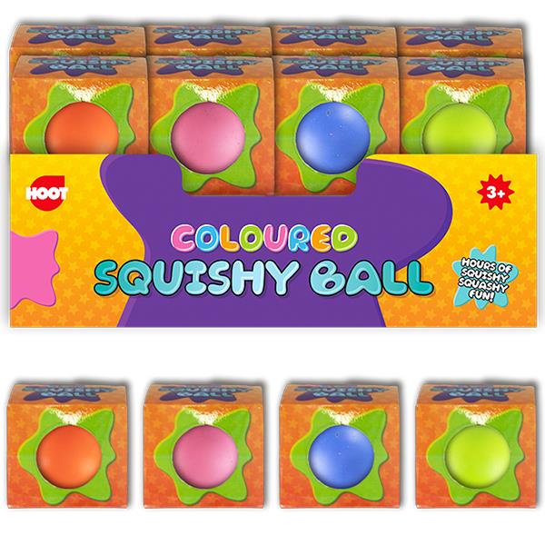 Children's Colourful Squishy Fidget Stress Ball Sensory Toy