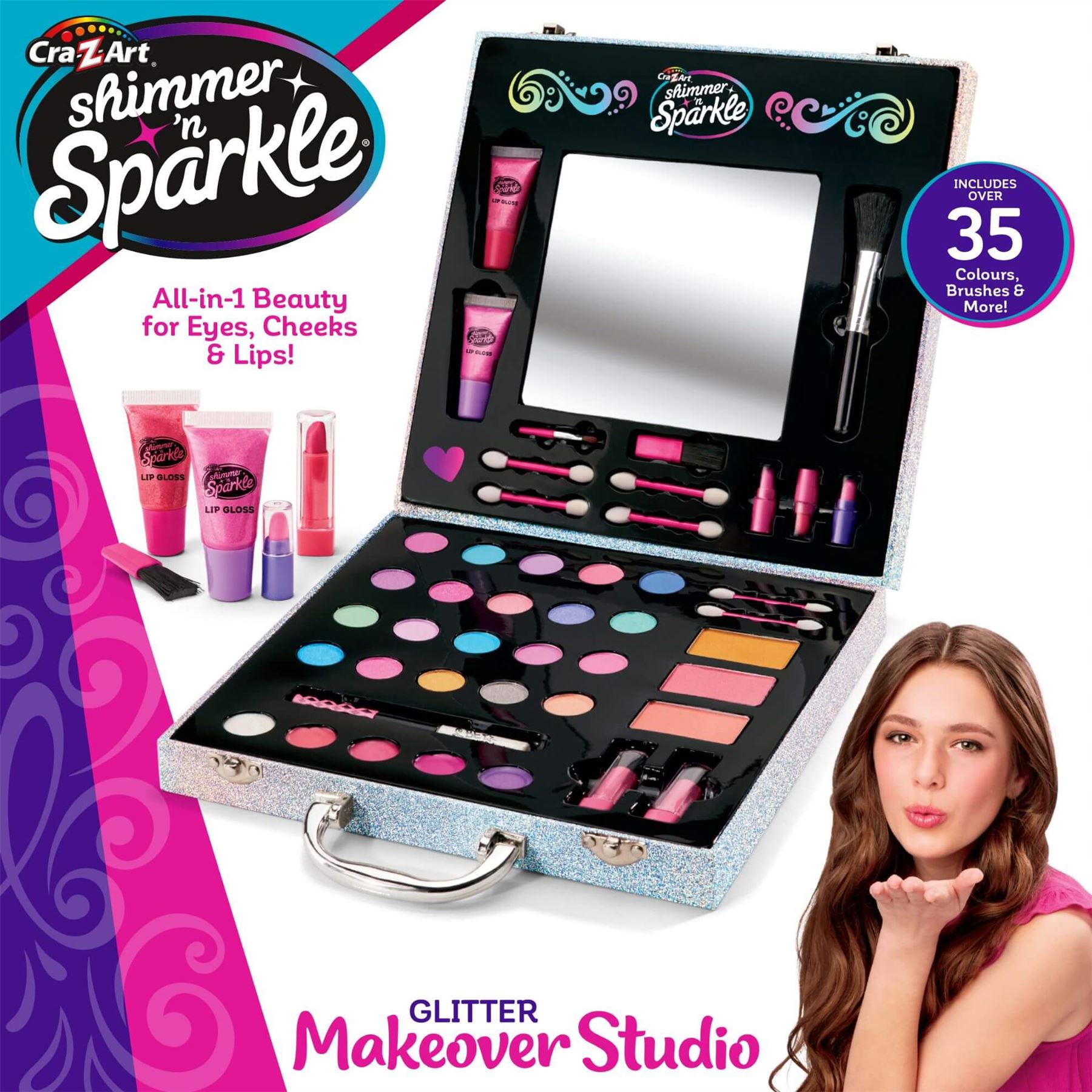 Shimmer 'N Sparkle Glitter Makeover Studio