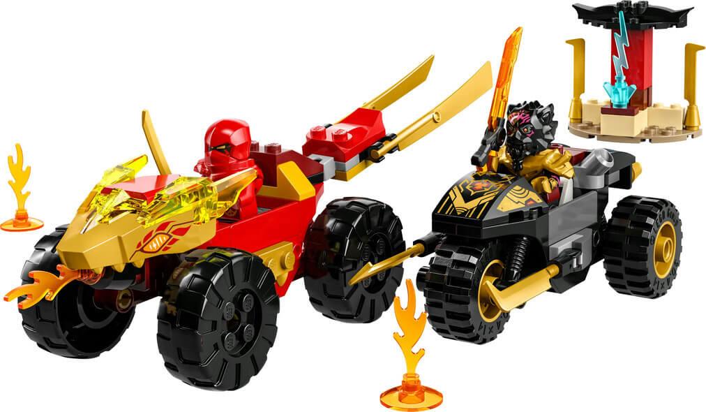 Lego Ninjago 71789 Kai and Ras's Car and Bike Battle