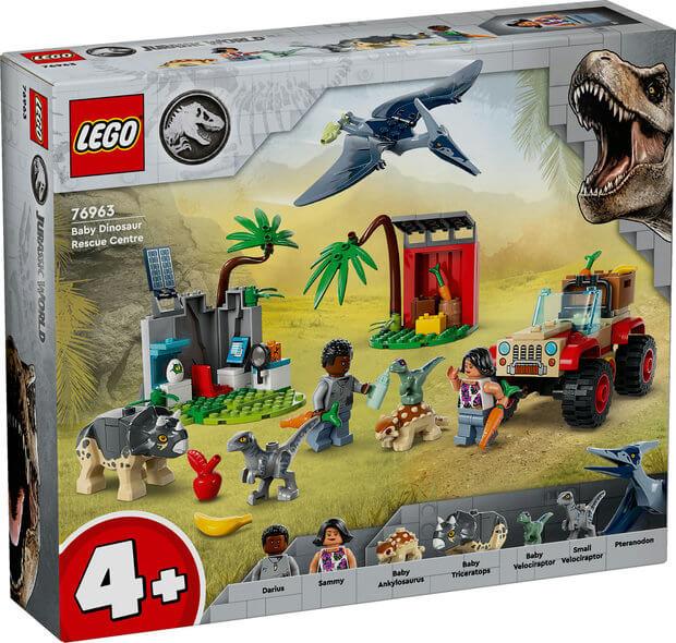 Lego Jurassic World 76963 Baby Dinosaur Rescue Center