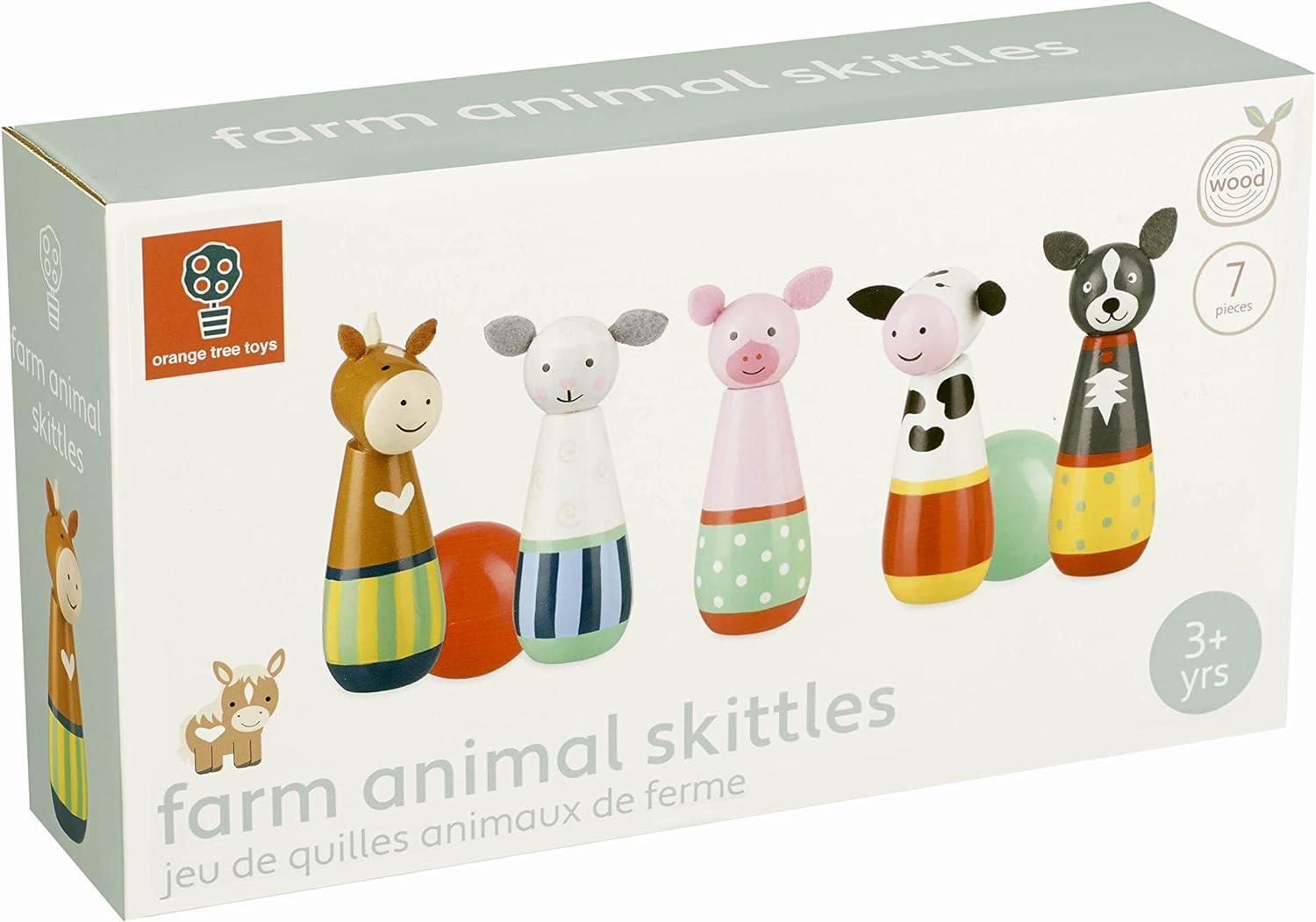 Orange Tree Toys Farm Animal Skittles