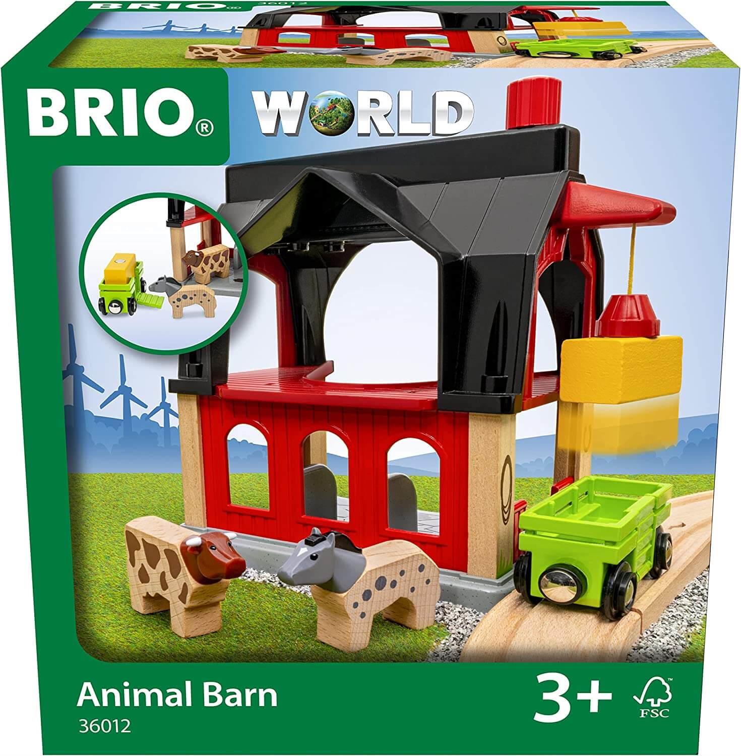 Brio World 36012 Animal Barn