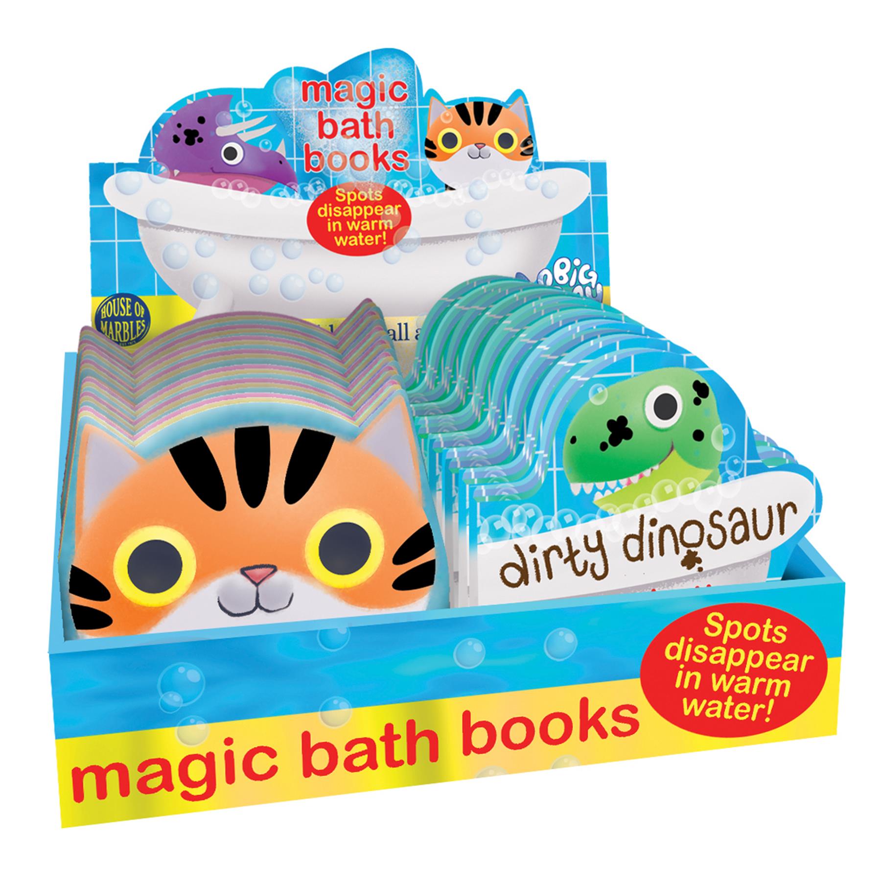 House Of Marbles Magic Bath Book Animals OR Dinosaurs