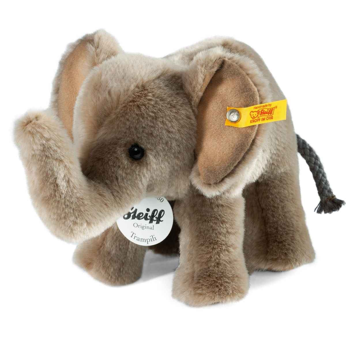 Steiff 18cm Light Grey Trampili Elephant