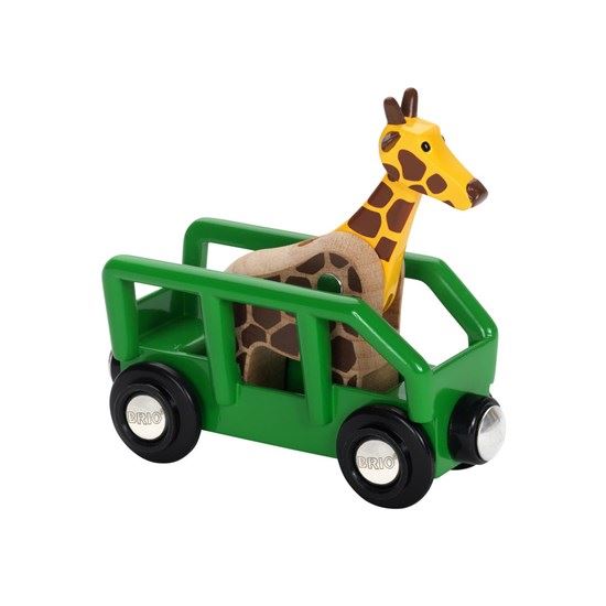Brio World 33724 Giraffe and Wagon