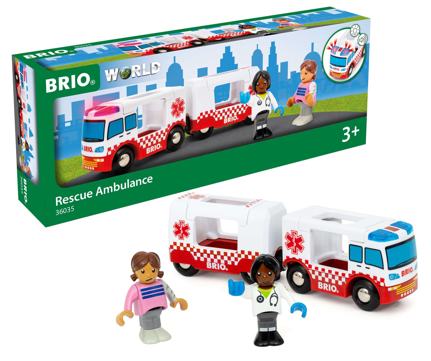 Brio World 36035 Rescue Ambulance