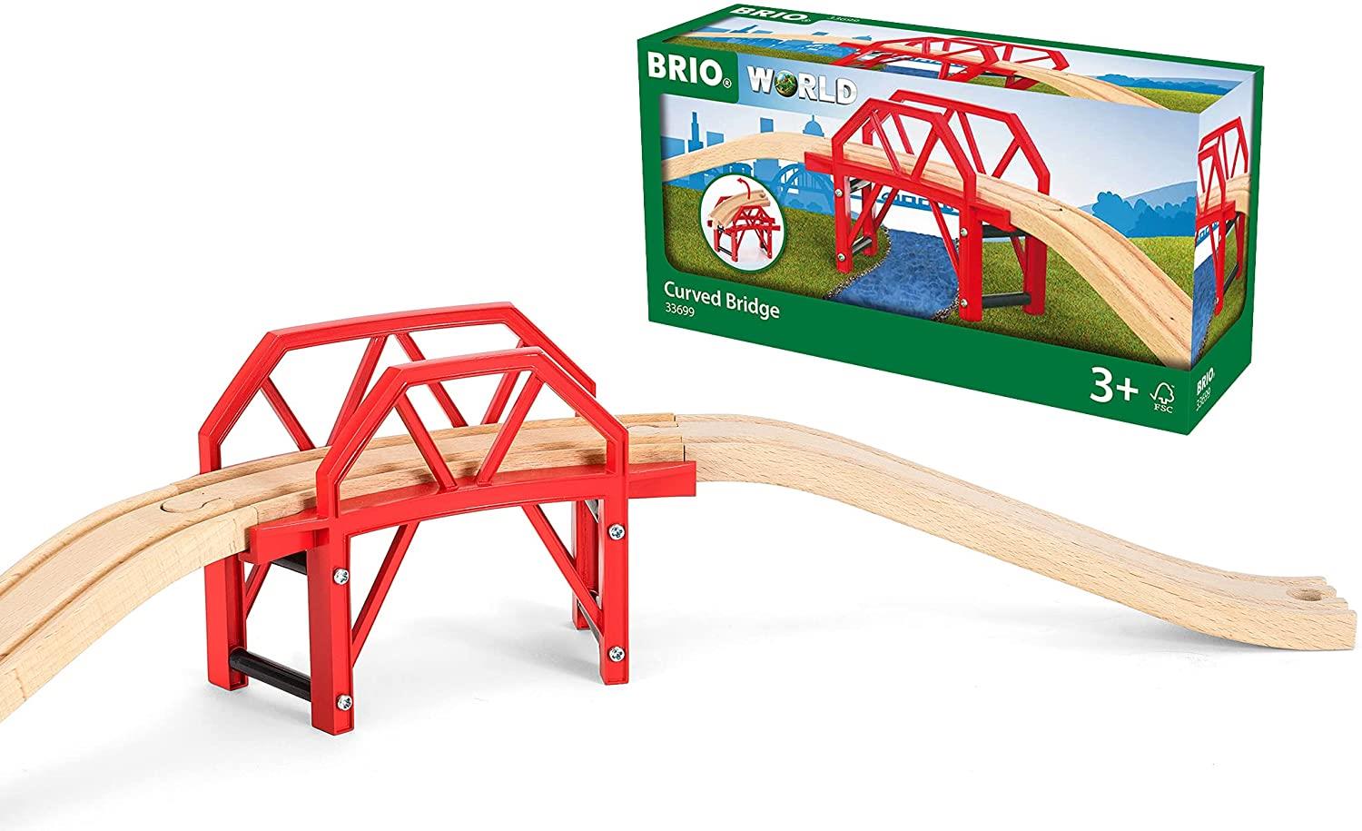 Brio World 33699 Curved Bridge